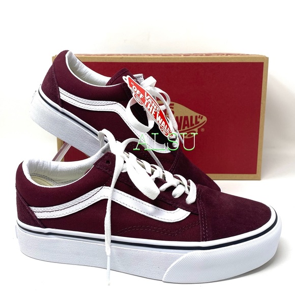 Vans Shoes - VANS Old Skool Platform Suede Port Royal Women’s